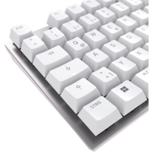 Cherry TAS KC 200 MX Corded DE-Layout silber MX2A Silent Red