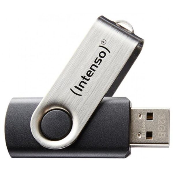 Intenso Basic Line 32GB USB 2.0 Black,Silver USB flash drive - Image 3