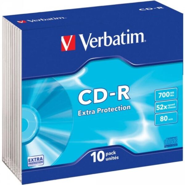 Verbatim 10 x CD-R - CD-R - 0.7 GB - Slim Case - Image 3