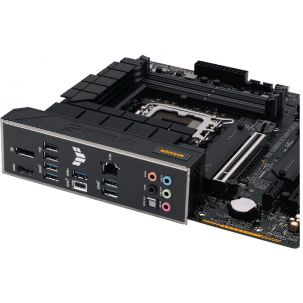 ASUS TUF GAMING B760M-PLUS D4 - Intel - LGA 1700 - Intel® Celeron® - Intel® Core™ i3 - Intel® Core™ i5 - Intel® Core™ i7 - Intel® Core™ i9,... - LGA 1700 - DDR4-SDRAM - 128 GB - Image 2