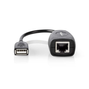 Active USB Cable | USB 1.1 | USB-A Male | RJ45 Female | 12 Mbps | 0.20 m | Round | Nickel Plated | PVC | Copper | Box