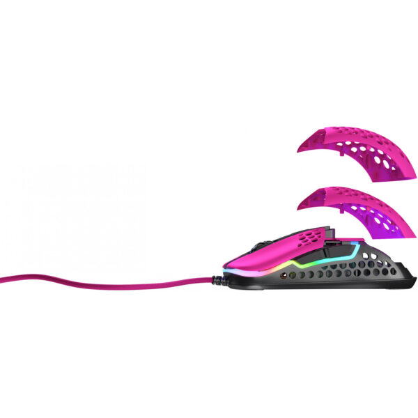 Cherry Xtrfy M42 RGB - Ambidextrous - Optical - USB Type-A - 16000 DPI - Pink - Image 2