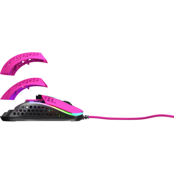 Cherry Xtrfy M42 RGB - Ambidextrous - Optical - USB Type-A - 16000 DPI - Pink - Image 6