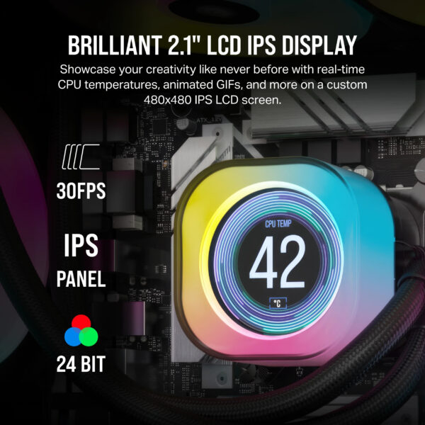 Corsair iCUE LINK LCD Module Black - Image 6
