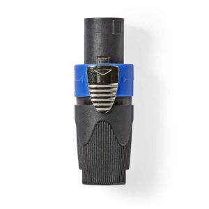 Speaker Connector | Speaker 4-pin Female | Black