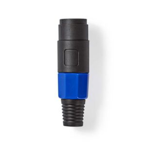 Speaker Connector | Speaker 4-pin Male | Black