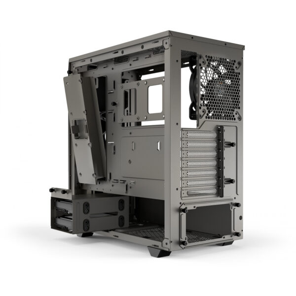 Be Quiet! Pure Base 500 Metallic Gray - Tower - PC - Grey - ATX - Mini-ATX - Mini-ITX - ABS synthetics - Steel - 19 cm - Image 4