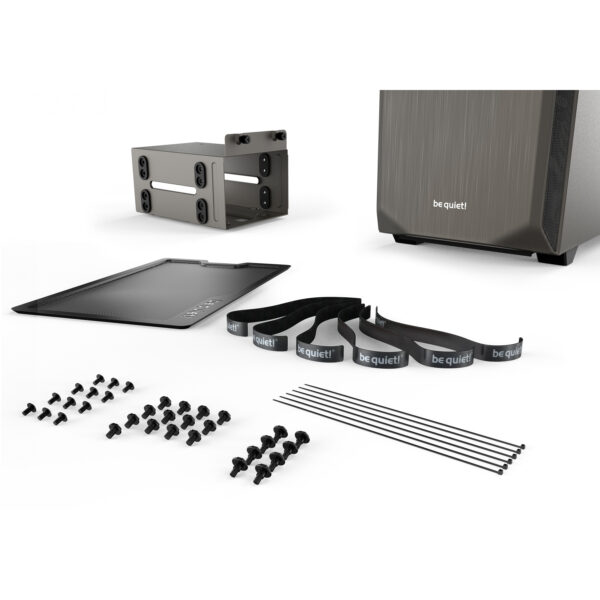 Be Quiet! Pure Base 500 Metallic Gray - Tower - PC - Grey - ATX - Mini-ATX - Mini-ITX - ABS synthetics - Steel - 19 cm - Image 8