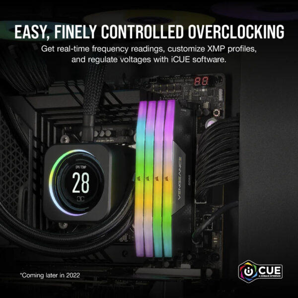 Corsair RAM D5 6800 96GB C40 Vengeance RGB K2 - 96 GB - Image 5