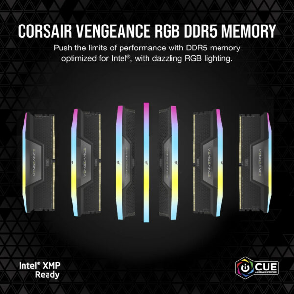 Corsair RAM D5 6800 96GB C40 Vengeance RGB K2 - 96 GB - Image 7