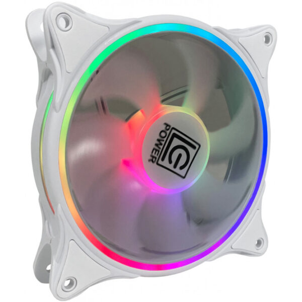 LC-Power LC-CF-120-ARGB-W White Gehäuseluefter 120mm 12x12C retail - Image 3