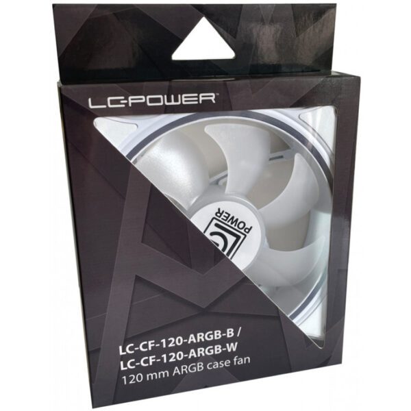 LC-Power LC-CF-120-ARGB-W White Gehäuseluefter 120mm 12x12C retail - Image 7