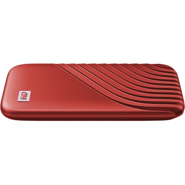WD My Passport - 2000 GB - USB Type-C - 3.2 Gen 2 (3.1 Gen 2) - 1050 MB/s - Password protection - Red - Image 2