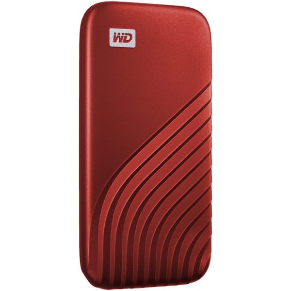 WD My Passport - 2000 GB - USB Type-C - 3.2 Gen 2 (3.1 Gen 2) - 1050 MB/s - Password protection - Red - Image 4