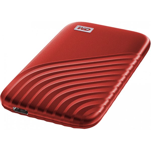 WD My Passport - 2000 GB - USB Type-C - 3.2 Gen 2 (3.1 Gen 2) - 1050 MB/s - Password protection - Red - Image 5