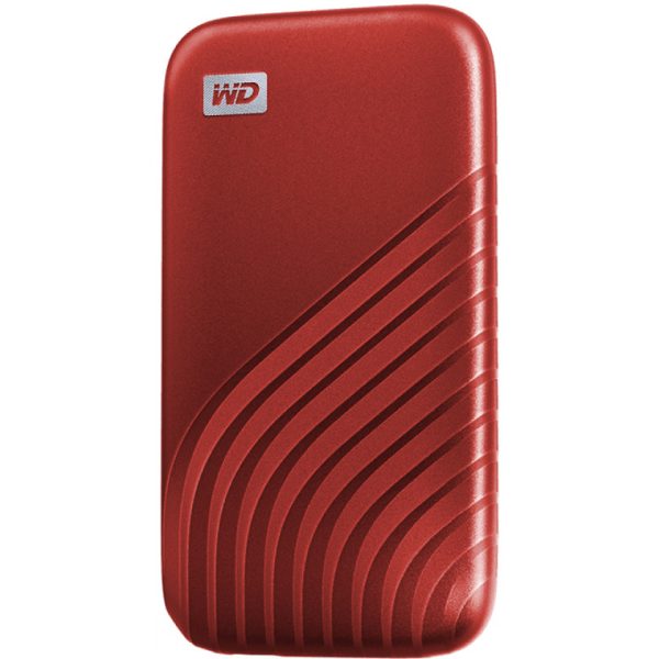 WD My Passport - 2000 GB - USB Type-C - 3.2 Gen 2 (3.1 Gen 2) - 1050 MB/s - Password protection - Red - Image 6