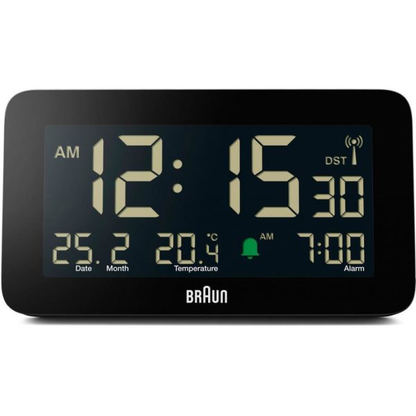 Braun BC10 DCF-B Funkwecker schwarz - Image 2