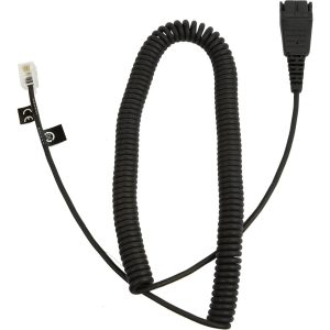 Jabra 8800-01-06 - 0.5 m - QD - RJ10 - Black - China - 50 mm