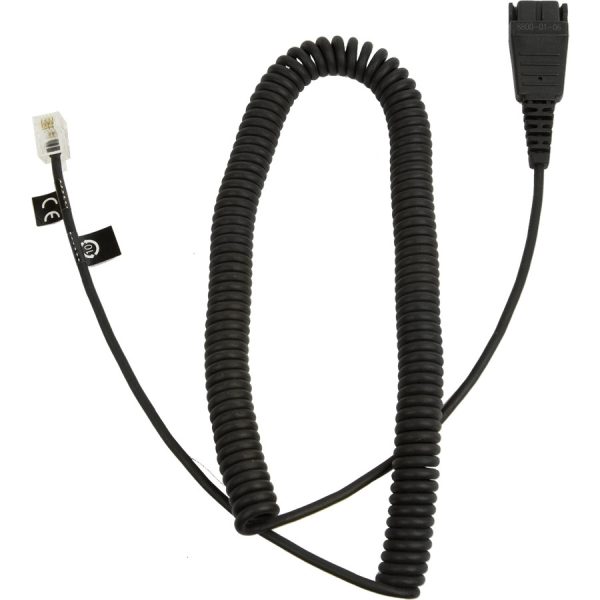 Jabra 8800-01-06 - 0.5 m - QD - RJ10 - Black - China - 50 mm