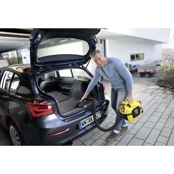 Kärcher 1.198-301.0 - 230 W - Cylinder vacuum - Dry - Dust bag - 7 L - Black - Yellow - Image 4