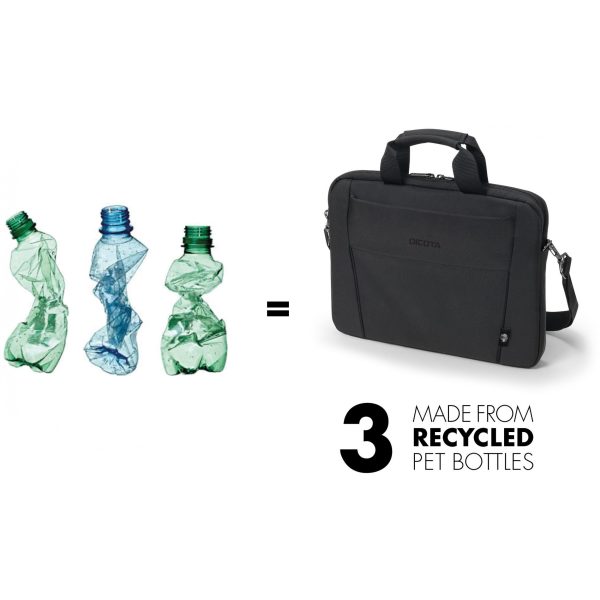 Dicota Eco Slim Case BASE - Briefcase - 31.8 cm (12.5") - Shoulder strap - 320 g - Image 6
