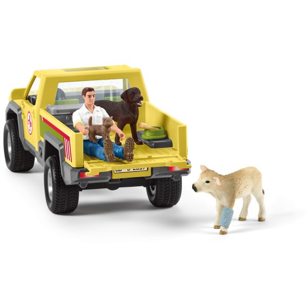 Schleich Farm World Veterinarian visit at the farm - 3 yr(s) - Multicolor - 8 yr(s) - 4 pc(s) - Not for children under 36 months - 280 mm - Image 11