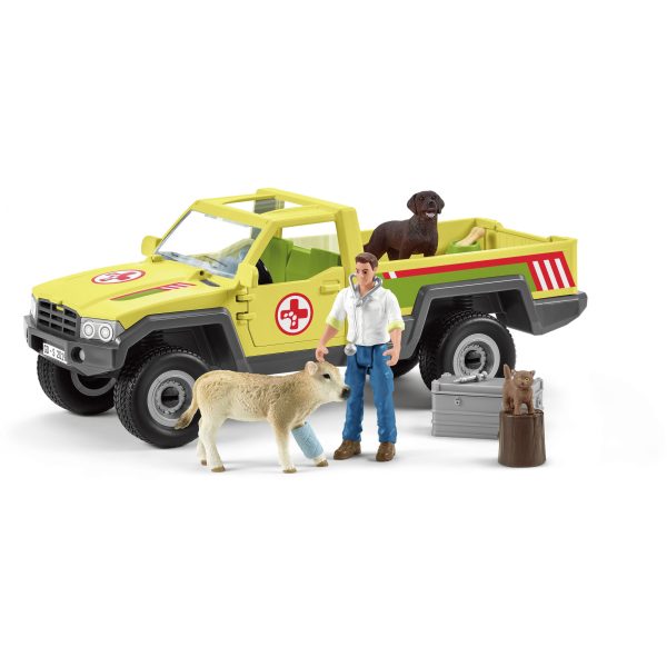 Schleich Farm World Veterinarian visit at the farm - 3 yr(s) - Multicolor - 8 yr(s) - 4 pc(s) - Not for children under 36 months - 280 mm - Image 9