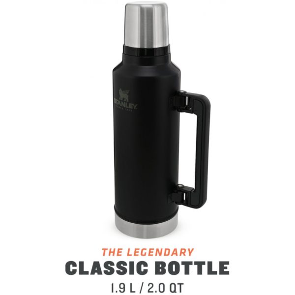 Black & Decker Classic Bottle XL 1,9 L Matte Black Pebble