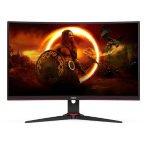 AOC G2 C27G2ZE/BK - 68.6 cm (27") - 1920 x 1080 pixels - Full HD - LED - 0.5 ms - Black - Red
