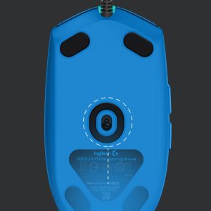 Logitech G G203 lightsync - USB Type-A - 8000 DPI - 1 ms - Blue