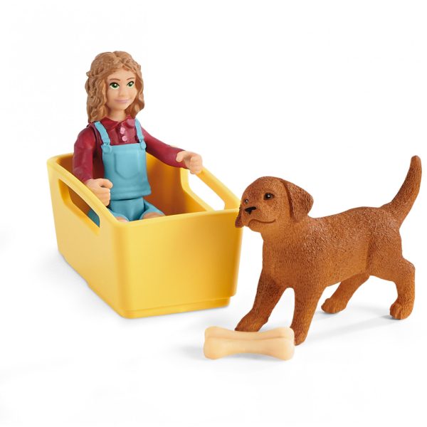 Schleich Farm Life Puppy Wagon Ride - 3 yr(s) - Boy/Girl - Farm World - Multicolour - Image 5