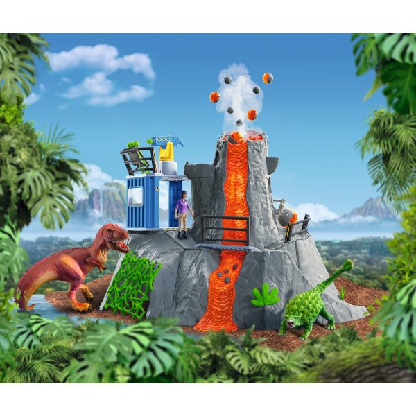 Schleich Dinosaurs Gro?e Vulkan-Expediti| 42564 - Image 12