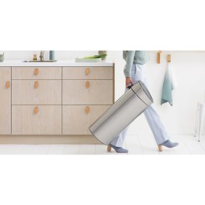 Brabantia Mülleimer Touch Bin New,recycle, 23+10 L Stahl matt