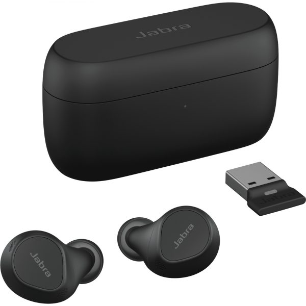 Jabra Evolve2 Buds - USB-A UC Wireless Charging Pad - True Wireless Stereo (TWS) - Calls/Music - 5.4 g - Headset - Black - Image 3