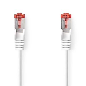 CAT6 Cable | RJ45 Male | RJ45 Male | S/FTP | 0.15 m | Indoor | Round | LSZH | White | Box