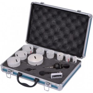 Makita D-47282 - Set - Universal - 19,22,29,35,38,51,54,57,68 mm - 12 pc(s) - 9 pc(s) - 2 pc(s)