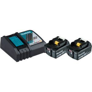 Makita 197490-7 - Battery & charger set - Lithium-Ion (Li-Ion) - 4 Ah - 18 V - Makita - 2 pc(s)