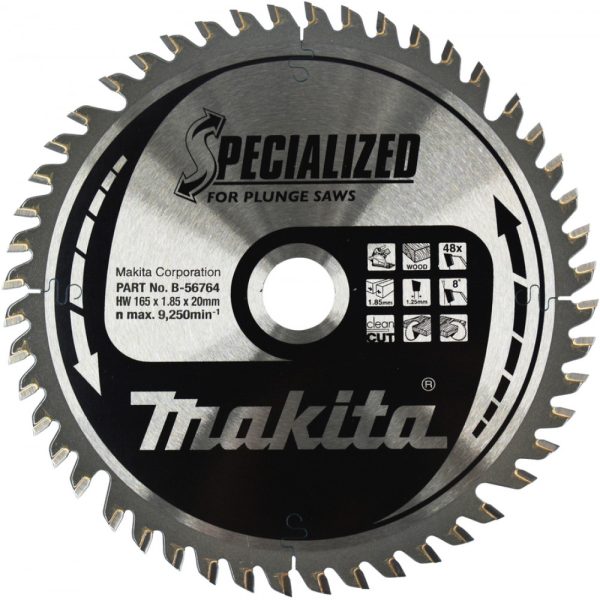 Makita B-56764 - 16.5 cm - 2 cm - 1.85 mm - 1 pc(s)