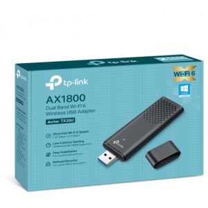TP-LINK AX1800 Dual Band Wi-Fi 6 Wireless USB Ad