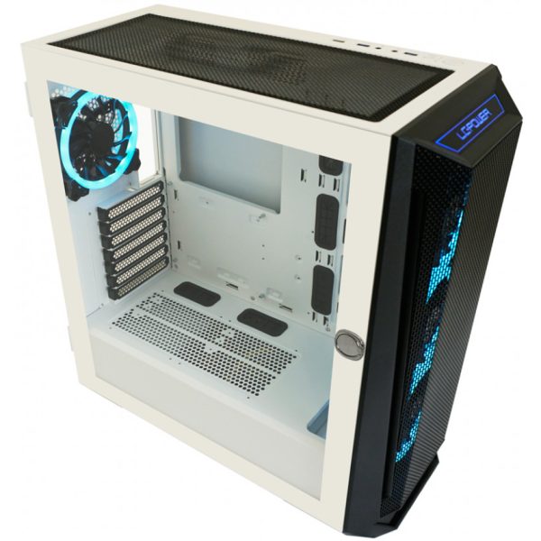 LC-Power Geh Midi Gaming 805BW-ON Holo-1_X Hartglas - Case - ATX - Image 16
