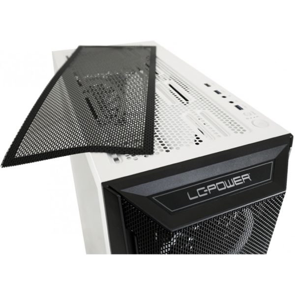 LC-Power Geh Midi Gaming 805BW-ON Holo-1_X Hartglas - Case - ATX - Image 21