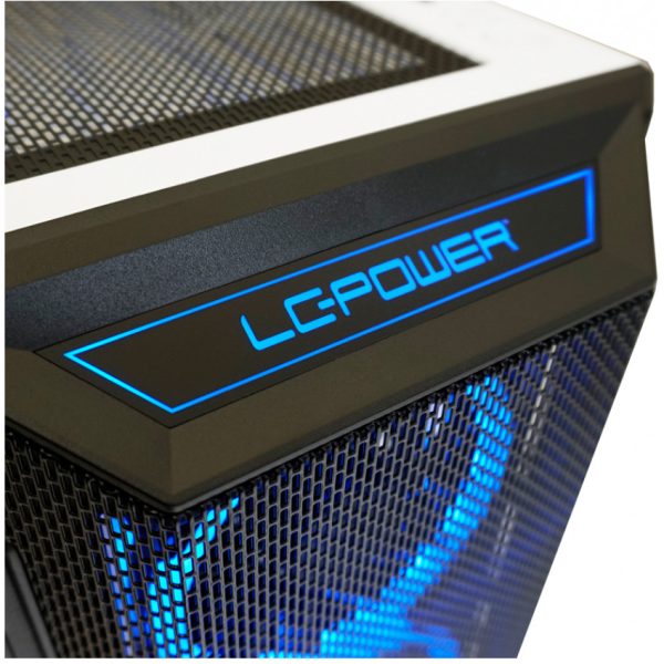 LC-Power Geh Midi Gaming 805BW-ON Holo-1_X Hartglas - Case - ATX - Image 25