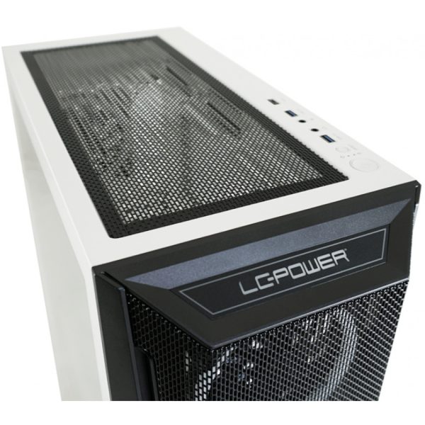 LC-Power Geh Midi Gaming 805BW-ON Holo-1_X Hartglas - Case - ATX - Image 6