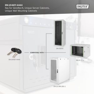 DIGITUS Keys für Wall Mounting Cabinets SOHO PRO
