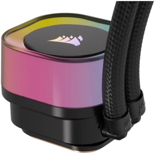 Corsair WAK Cooling iCUE Link H100i RGB AIO 240mm - Processor cooler - AMD Socket AM4 (Ryzen) - Image 12
