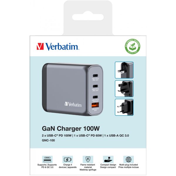 Verbatim GaN Charger 100W - Image 7