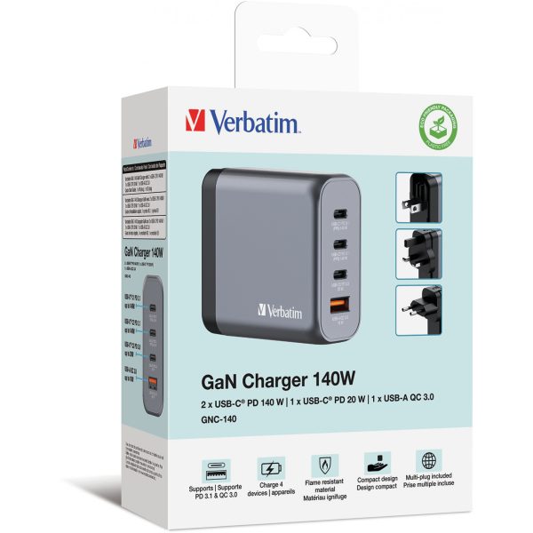 Verbatim GaN Charger 140W - Image 3