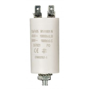Capacitor 1.5uf / 450 v + Aarde