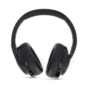 Wireless Over-Ear Headphones | Maximum battery play time: 28 hrs | Built-in microphone | Press Control | Hybrid (ENC + ANC) | Voice control support | Volume control | Black