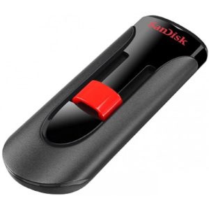 SanDisk Cruzer Glide 64GB USB 2.0 Type-A Black,Red USB flash drive
